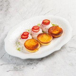 Сырники с кремом из варенной сгущенки