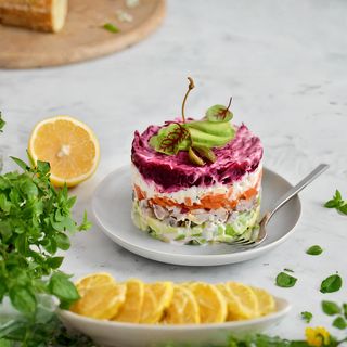 Салат "Сельдь под шубой"