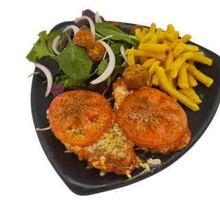 Escalope vegano a la milanesa