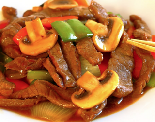 Cerdo Con Salsa Picante