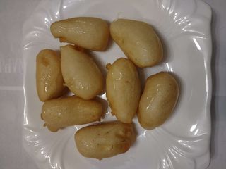 Панирана ябълка с мед (150г)