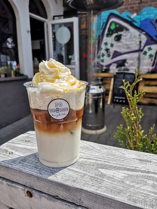 Iced Creamy Caramel Macchiato