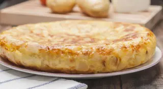 Tortilla Tradicional Con Cebolla para 4-5 personas