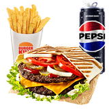 Double King Beef Pocket Zestaw