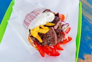 Gyros de vită și oaie