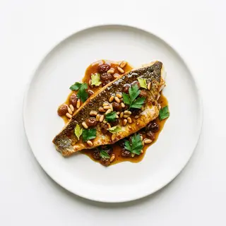 Branzino agrodolce
