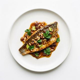 Branzino agrodolce