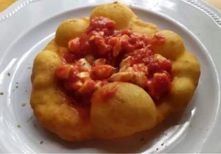 Gnocchi di pizza fritti
