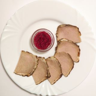 Шинка домашня з хріном (100г)