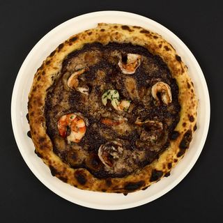 Pizza Colatura Scampi