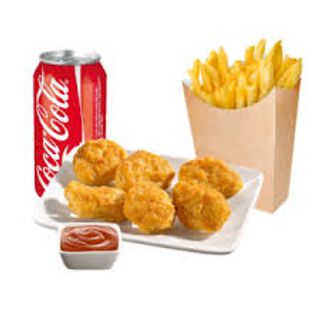 Menú nuggets de pollo