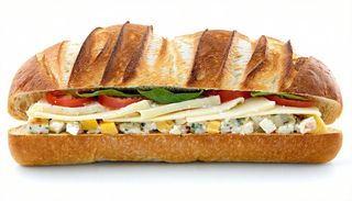 Panino con zucchine