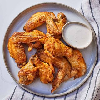 Asas De Frango Com Cola