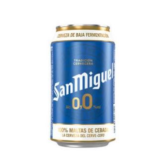 Cerveza Sin Alcohol San Miguel 0,0