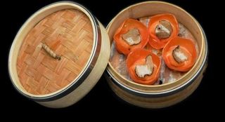 35. Ravioli cristallo con carne cha shao - 4 pezzi