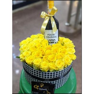 Medium Sized Yellow Box