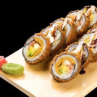 C2.Tempurizado Roll De Pollo Frito (8 Pzs.)