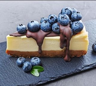 Cheesecake con confettura di fragola