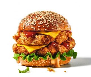Double Chicken Burger