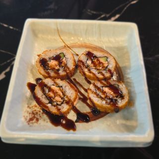 163 Uramaki salmone fritto 4 pezzi