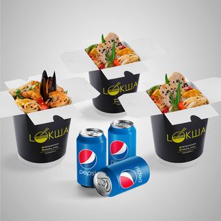 Локша-меню "На ТРЬОХ"