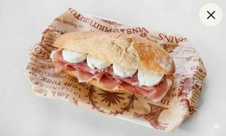 Menù panino bufala