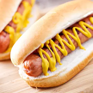 Hotdog With Mustard
