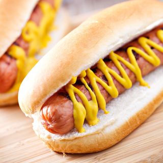 Hotdog With Mustard