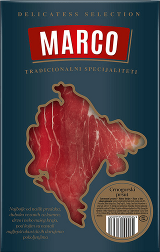 Crnogorska Prsuta List 100G Marco