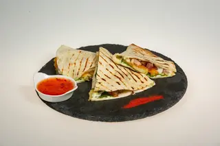 Taco Bacon, crochete,salata rosii