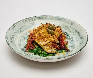 Filetto di Branzino Gratinato