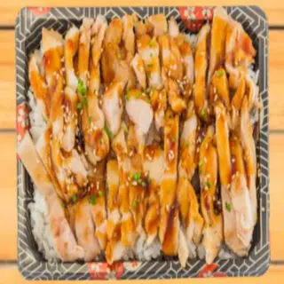 134-Arroz Con Pollo Teppanyaki