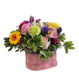 Aranjament floral inima