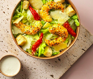 La cesar gambas croustillantes