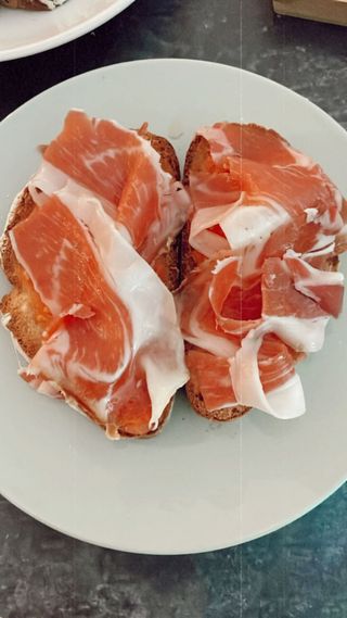 Tostada Jamón De Teruel