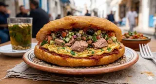 Sandwich Thon Omelette