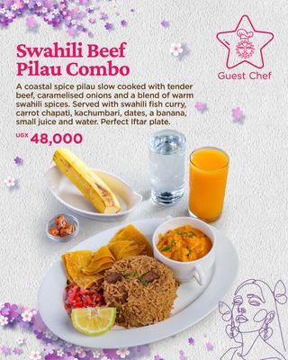 Swahili Beef Pilau Combo