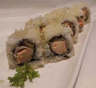 347.Tempuramaki di salmone 8 pezzi