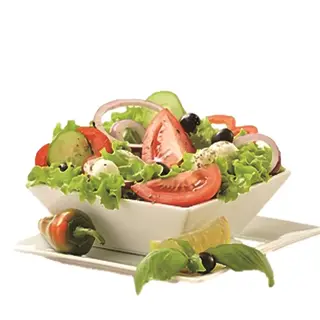 Insalata mista con salsa insalata