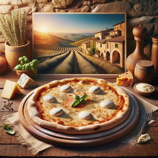 Pizza Quattro Formaggi Ø 30cm