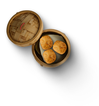 Жареные манты джусай/мясо 3шт. Д