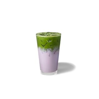 Iced Ube Vanilla Flavour Matcha Latte