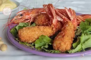 Mandorle ebi tempura - 2 pezzi