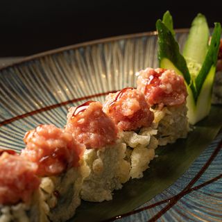 HOSOMAKI tempurizado de atún picante (6u)