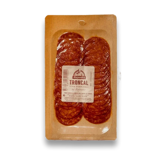 Chorizo Troncal 100% Natural, Loncheado, 80 Gr.