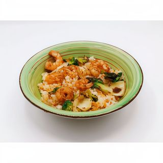 Arroz Sushi Frito Gamba