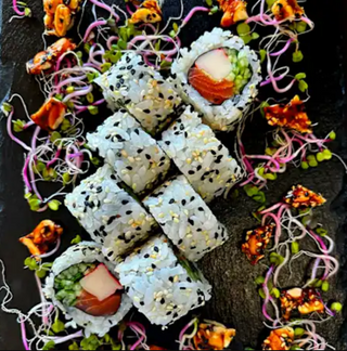 California krab i łosoś