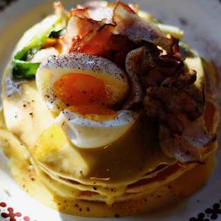 Панкейки з беконом