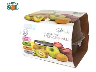 Puré Kiwi-Manzana Paquete 2 Unid  1 Paquete