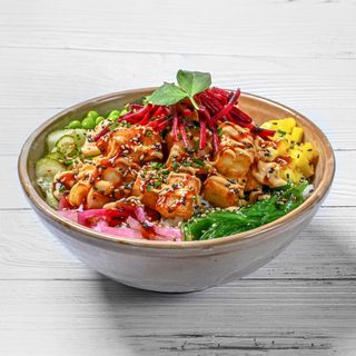 Halloumi bowl